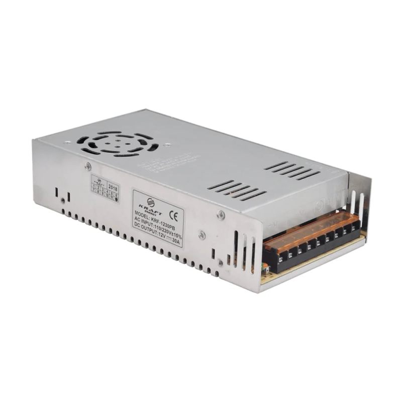 Блок живлення KRF-1230PB Kraft 12V/30A Блок живлення KRF-1230PB Kraft 12V/30A