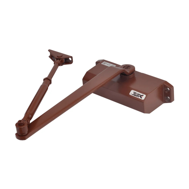 Дверний доводчик Dortec DT-64H Brown з фіксацією дверей у відчиненому положенні Дверний доводчик Dortec DT-64H Brown з фіксацією дверей у відчиненому положенні