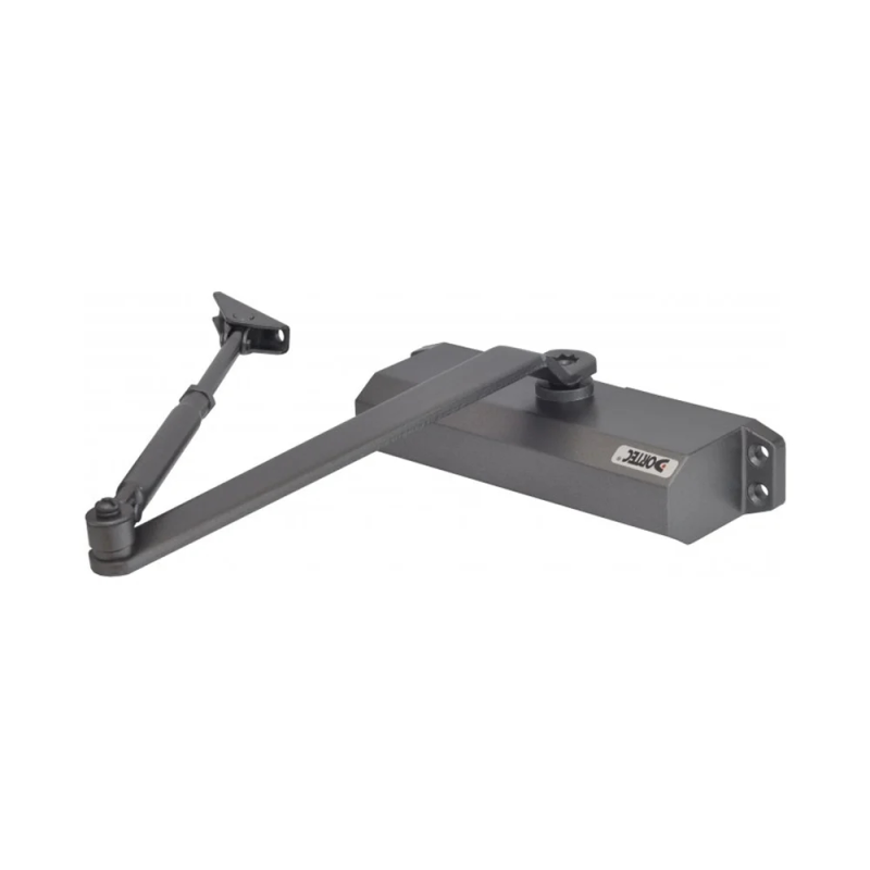 Дверний доводчик Dortec DT-64H Graphite з фіксацією дверей у відчиненому положенні Дверний доводчик Dortec DT-64H Graphite з фіксацією дверей у відчиненому положенні