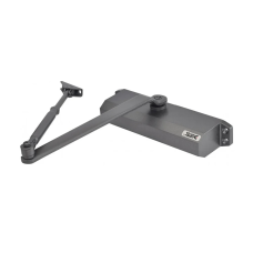 Дверний доводчик Dortec DT-65H Graphite з фіксацією дверей у відчиненому положенні