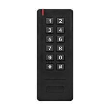 Клавіатура бездротова зі зчитувачем EM-Marine Trinix TRK-2201WR Black