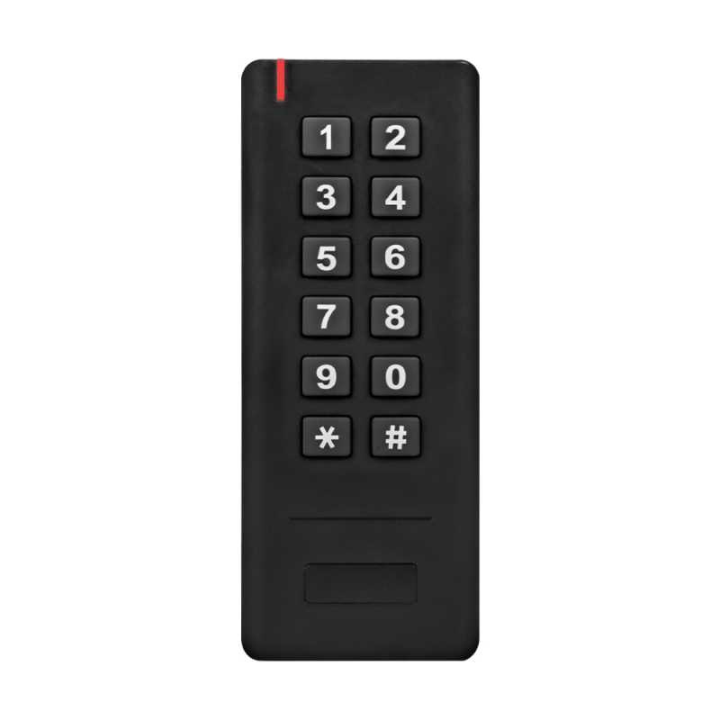 Клавіатура бездротова зі зчитувачем EM-Marine Trinix TRK-2201WR Black Клавіатура бездротова зі зчитувачем EM-Marine Trinix TRK-2201WR Black