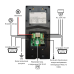 Біометричний термінал контролю доступу 2Mp Akuvox A05C з розпізнаванням облич та зчитувачем Mifare / NFC / BLE / QR