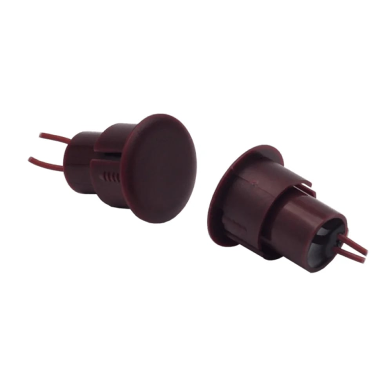 Датчик відчинення магнітоконтактний врізний Trinix СМК 3-44 Brown у металеві поверхні Датчик відчинення магнітоконтактний врізний Trinix СМК 3-44 Brown у металеві поверхні