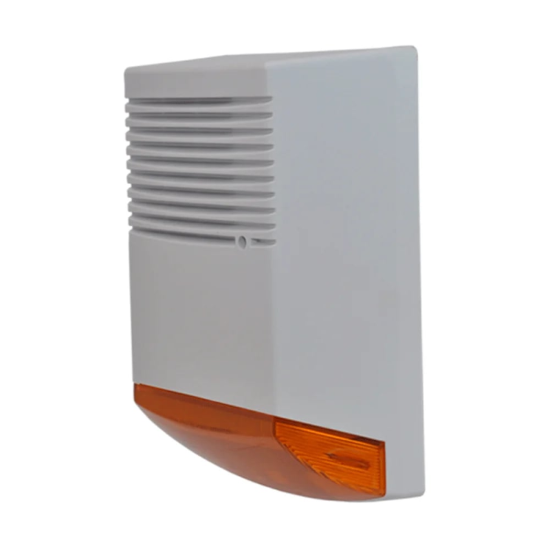 Сирена світлозвукова автономна зовнішня Trinix BS-11 128dB з місцем під АКБ 1.2-7Ah Сирена світлозвукова автономна зовнішня Trinix BS-11 128dB з місцем під АКБ 1.2-7Ah