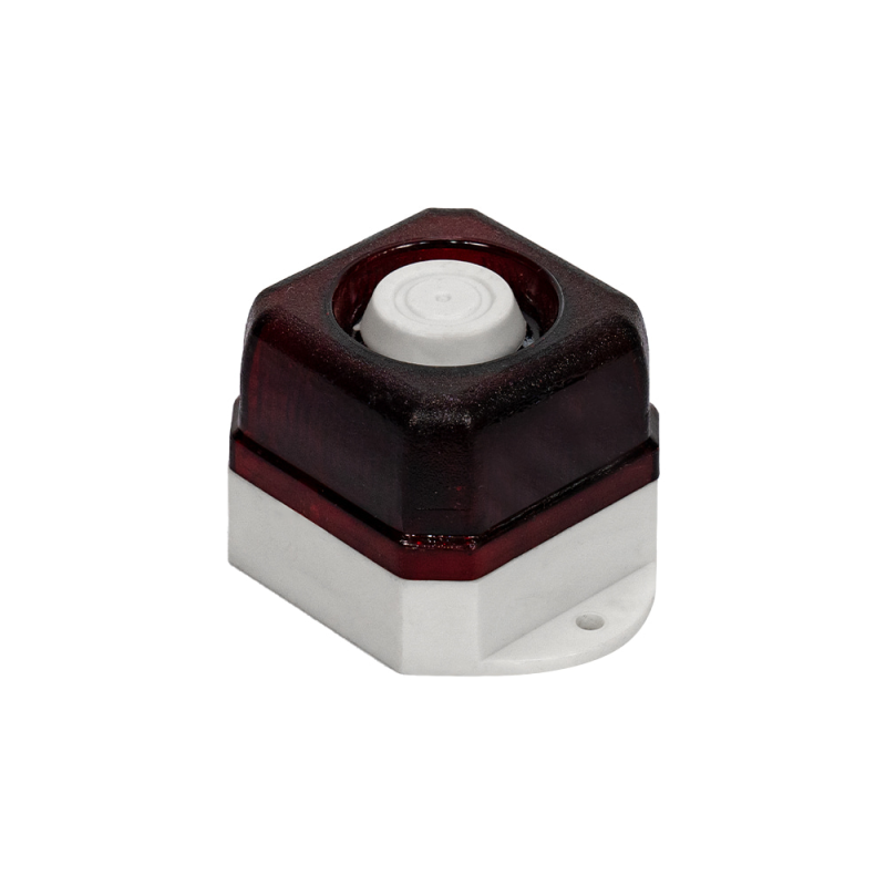 Оповіщувач світлозвуковий СенКо Дует С-01С-12 105dB 12V Оповіщувач світлозвуковий СенКо Дует С-01С-12 105dB 12V