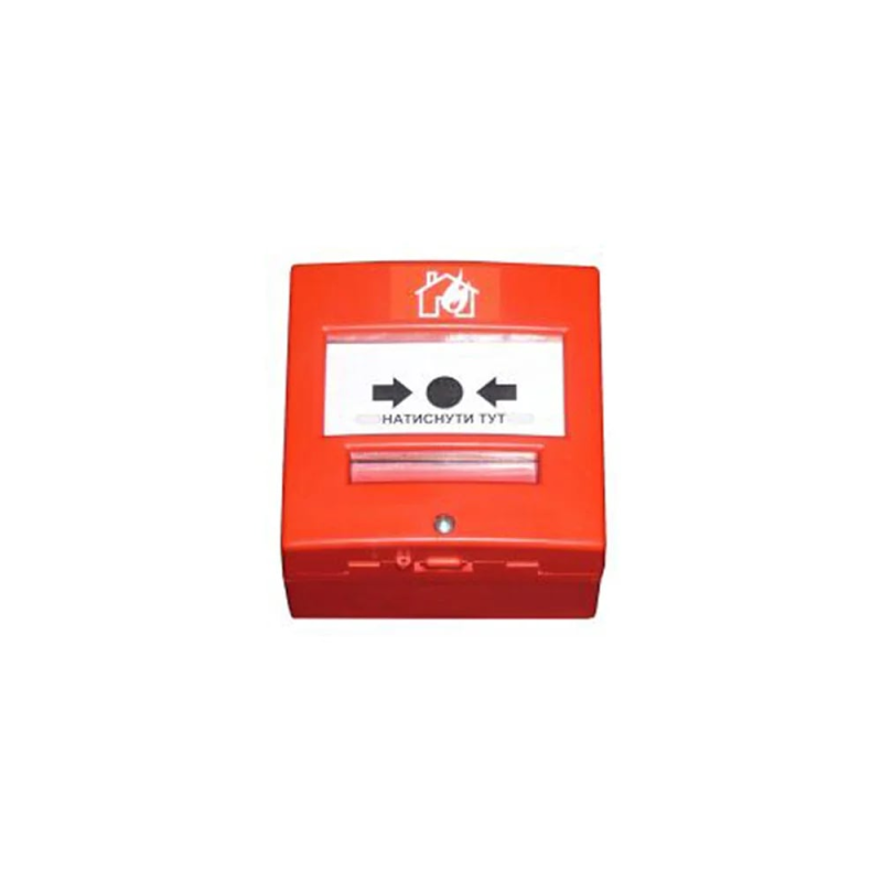 Сповіщувач пожежний ручний адресний СПРА Омега Сповіщувач пожежний ручний адресний СПРА Омега