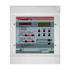 Прилад управління та пожежогасіння ППУ-ПТ Омега (2 напрями) об’єднаний з джерелом живлення, 4 кільця, вбудований акумулятор