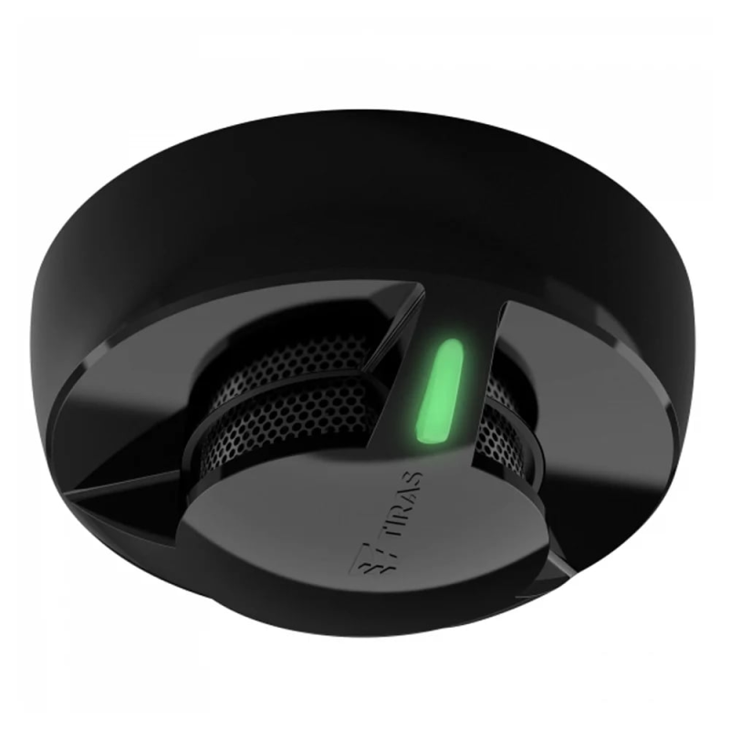 Димовий адресний пожежний сповіщувач DETECTO SMK100 BLACK Tiras Димовий адресний пожежний сповіщувач DETECTO SMK100 BLACK Tiras