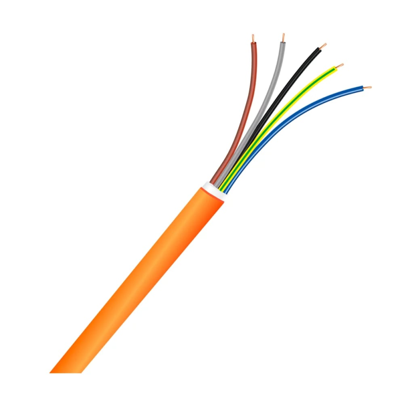 Кабель силовий вогнестійкий TCF (N)HXH FE180/E30 5x1.5 0.66/1 kV Кабель силовий вогнестійкий TCF (N)HXH FE180/E30 5x1.5 0.66/1 kV