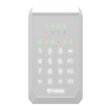 Клавіатура Tiras K-PAD8 White на 8 індикаторів зон