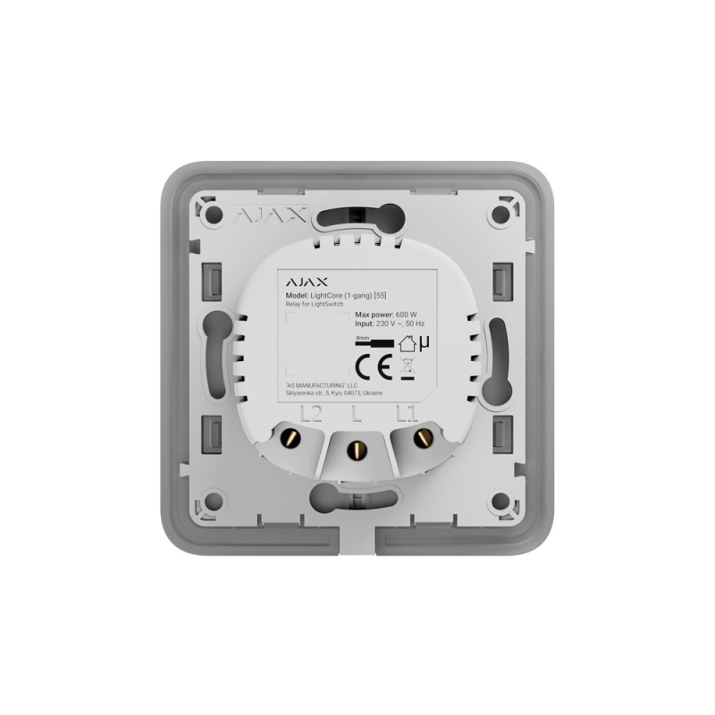 Реле для LightSwitch LightCore (1-gang) Ajax Реле для LightSwitch LightCore (1-gang) Ajax