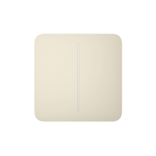 Кнопка Button (ivory/слонова кістка) для LightSwitch SoloButton (2-gang) Ajax