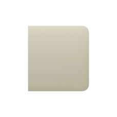 Кнопка Button (ivory/слонова кістка) для LightSwitch SideButton (1-gang/2-way) Ajax