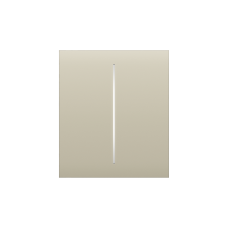 Кнопка Button (ivory/слонова кістка) для LightSwitch CenterButton (2-gang) Ajax