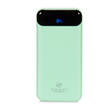 Повербанк 20000 mAh Power Bank Kraft KPB-2020FC Green 22.5W QC3.0