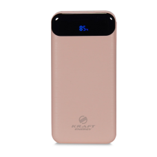 Повербанк 20000 mAh Power Bank Kraft KPB-2020FC Pink 22.5W QC3.0