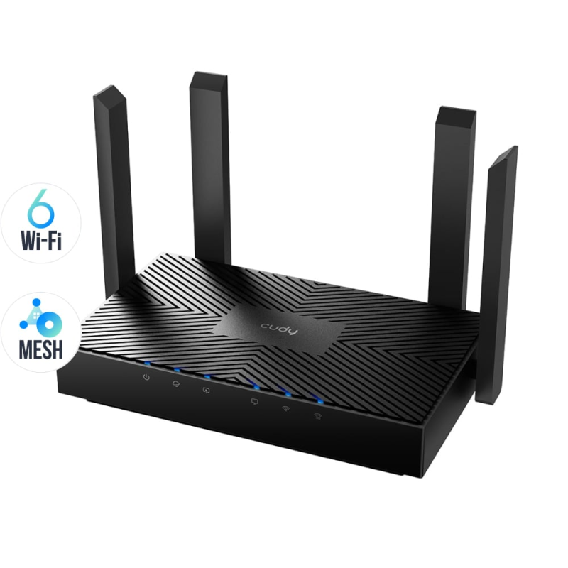 WiFi 6 Mesh-маршрутизатор Cudy WR3000 дводіапазонний гігабітний AX3000 WiFi 6 Mesh-маршрутизатор Cudy WR3000 дводіапазонний гігабітний AX3000