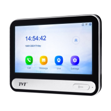 IP-відеодомофон з WiFi 7“ TVT TD-E2137-PE/TP/WF Black