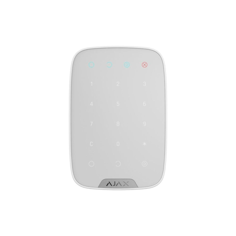 Клавіатура Ajax Keypad біла Клавіатура Ajax Keypad біла