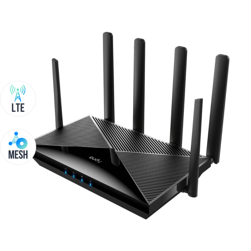 WiFi 5 Mesh 4G LTE-маршрутизатор Cudy LT700 CAT6 дводіапазонний гігабітний АС1200 WiFi 5 Mesh 4G LTE-маршрутизатор Cudy LT700 CAT6 дводіапазонний гігабітний АС1200