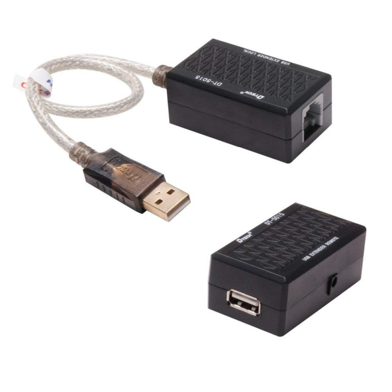 Подовжувач USB 2.0 60m Dtech DT-5015 Подовжувач USB 2.0 60m Dtech DT-5015
