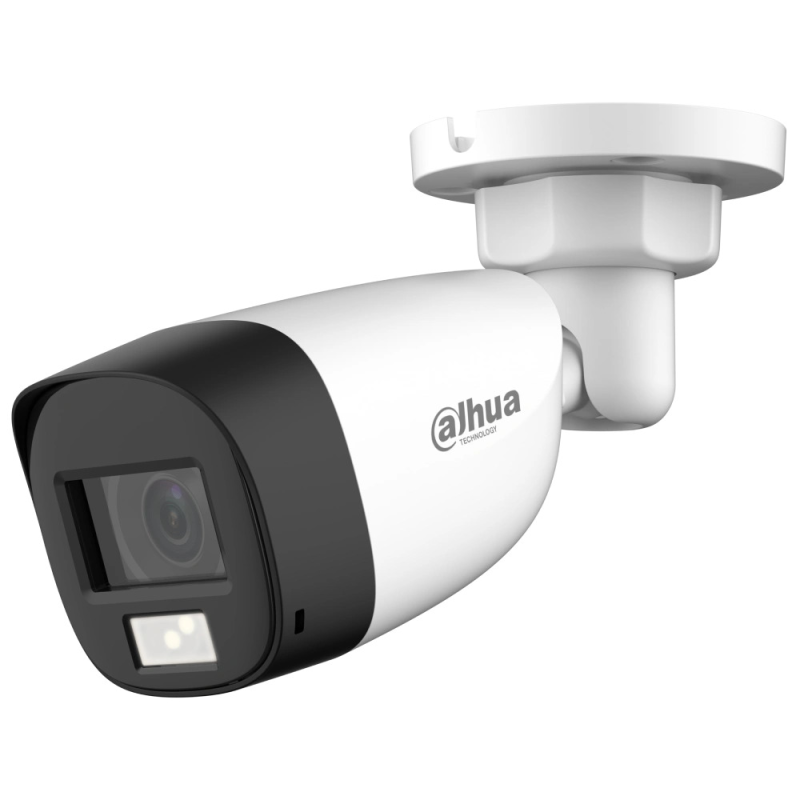HDCVI-відеокамера 5Mp Dahua DH-HAC-HFW1500CLP-IL-A f=2.8mm, ІЧ+LED-підсвічування, з мікрофоном HDCVI-відеокамера 5Mp Dahua DH-HAC-HFW1500CLP-IL-A f=2.8mm, ІЧ+LED-підсвічування, з мікрофоном