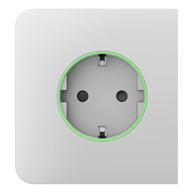 Фронтальна панель Ajax SideCover (smart) [type F] [55] ASP white/біла для розумної розетки Outlet (type F)