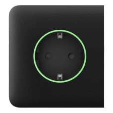 Фронтальна панель Ajax SideCover (smart) [type F] [55] ASP black/чорна для розумної розетки Outlet (type F)