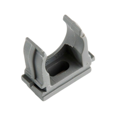 Кліпса для гофри Apro сіра 16 мм (уп 100 шт.)