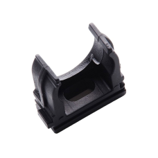 Кліпса для гофри Apro чорна 20 мм (уп. 50 шт.)