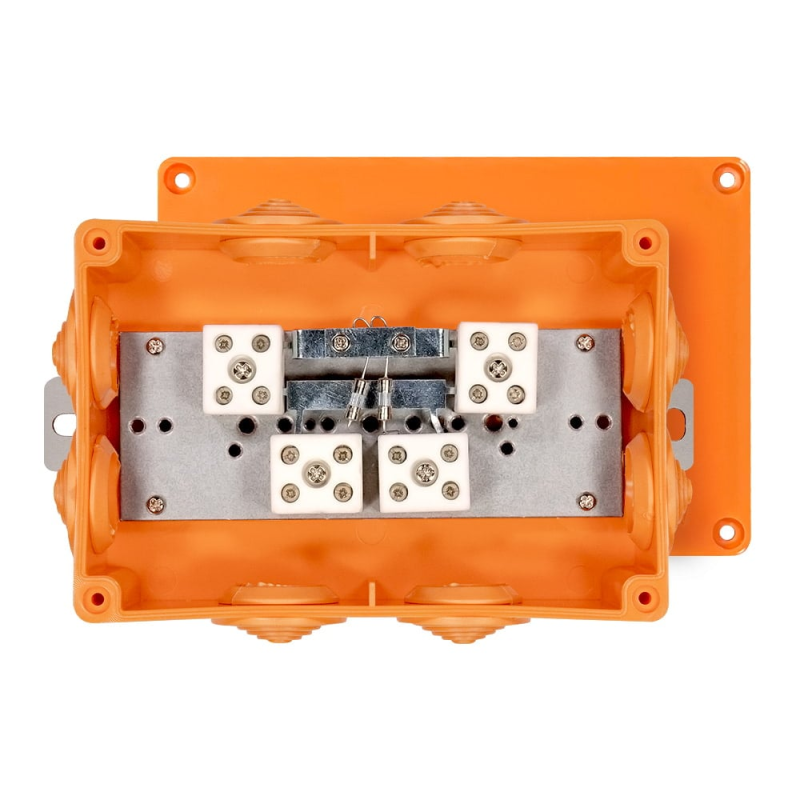 Вогнестійка розподільна коробка з запобіжником Trinix TFB-155PF8 8x4 Вогнестійка розподільна коробка з запобіжником Trinix TFB-155PF8 8x4