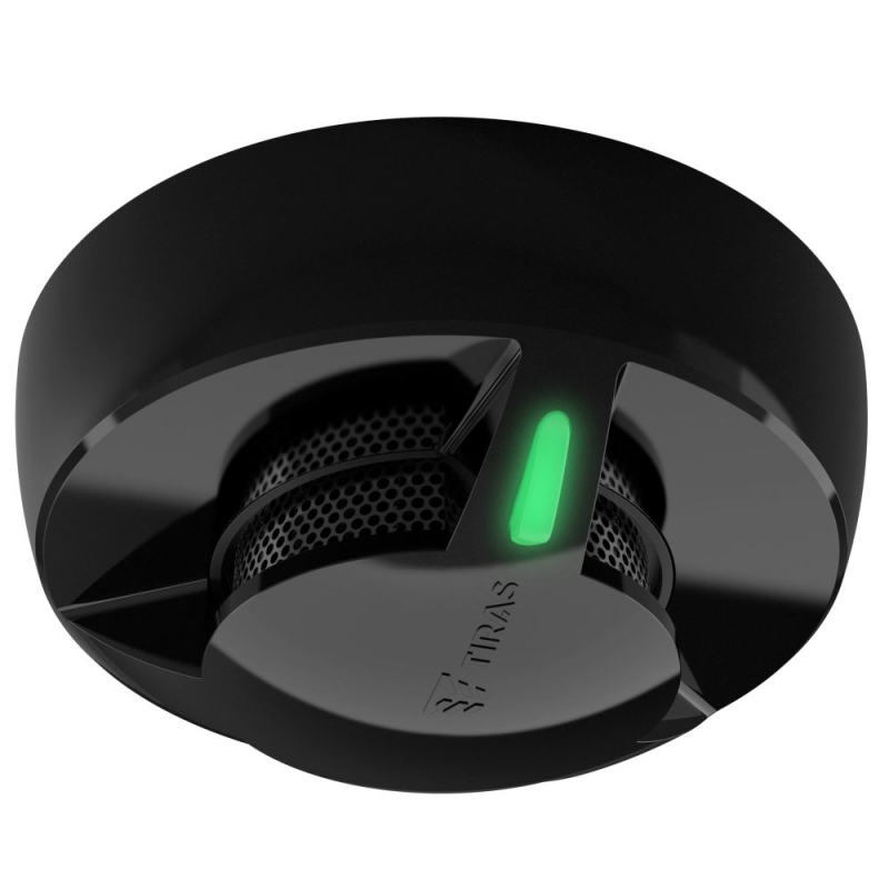 Неадресний димовий сповіщувач Tiras DETECTO SMK10 Black Неадресний димовий сповіщувач Tiras DETECTO SMK10 Black