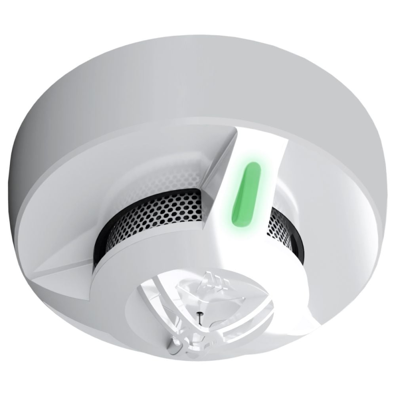 Неадресний комбінований сповіщувач диму та температури Tiras DETECTO MLT10 White Неадресний комбінований сповіщувач диму та температури Tiras DETECTO MLT10 White