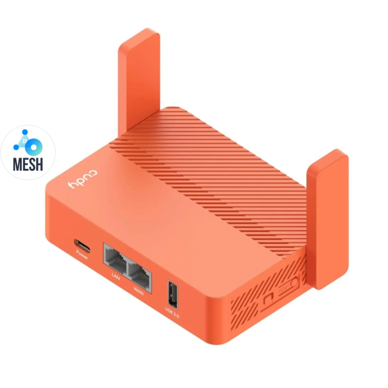 WiFi 5 Mesh-маршрутизатор Cudy TR1200 дводіапазонний портативний AC1200 WiFi 5 Mesh-маршрутизатор Cudy TR1200 дводіапазонний портативний AC1200