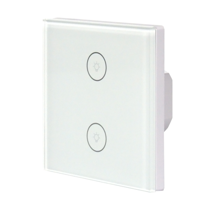 Розумний вимикач світла подвійний з WiFi Trinix TRX-LS02(WiFi) Розумний вимикач світла подвійний з WiFi Trinix TRX-LS02(WiFi)