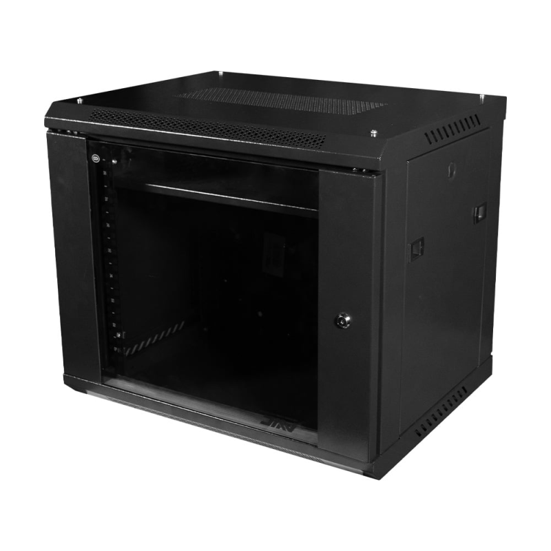 Комутаційна шафа NVC-9U/600x450x500 Black Комутаційна шафа NVC-9U/600x450x500 Black