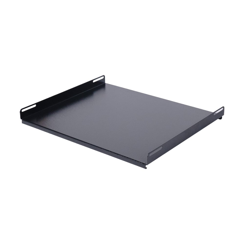 Серверна полиця NVC-600D/SH Black для комутаційної шафи глибиною 600 мм