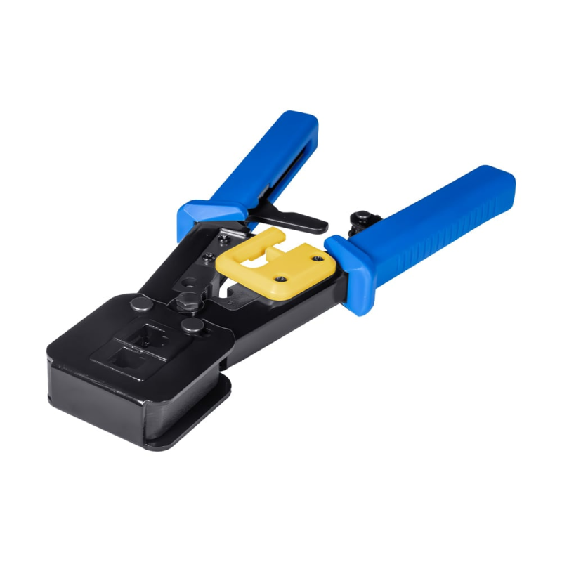 Кримпер E-NET CT-01/6P+8P Інструмент для обтискання конекторів RJ45 прохідного типу Кримпер E-NET CT-01/6P+8P Інструмент для обтискання конекторів RJ45 прохідного типу
