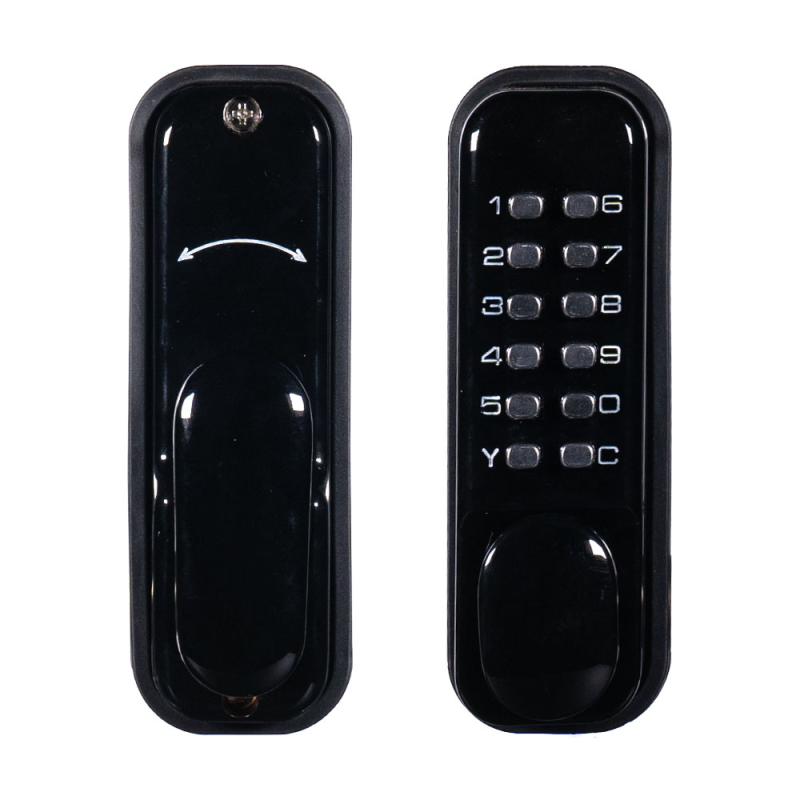 Замок механічний кодовий Trinix TRL-6102MPW Black Замок механічний кодовий Trinix TRL-6102MPW Black