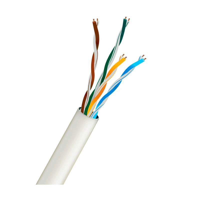 Кабель вита пара UTP CAT5E CCA 0.51mm PVC Indoor Trinix 305m Кабель вита пара UTP CAT5E CCA 0.51mm PVC Indoor Trinix 305m