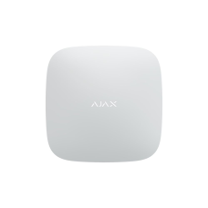 Інтелектуальна централь Ajax Hub 2 (2G) біла з 2G, Ethernet, підтримкою датчиків з фотоверифікацією