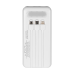 Повербанк 20000mAh Power Bank Kraft KPB-2120FCL White 22.5W QC3.0 LED-ліхтар Повербанк 20000mAh Power Bank Kraft KPB-2120FCL White 22.5W QC3.0 LED-ліхтар