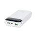 Повербанк 20000 mAh Power Bank Kraft KPB-2020FC White 22.5W QC3.0 Повербанк 20000 mAh Power Bank Kraft KPB-2020FC White 22.5W QC3.0