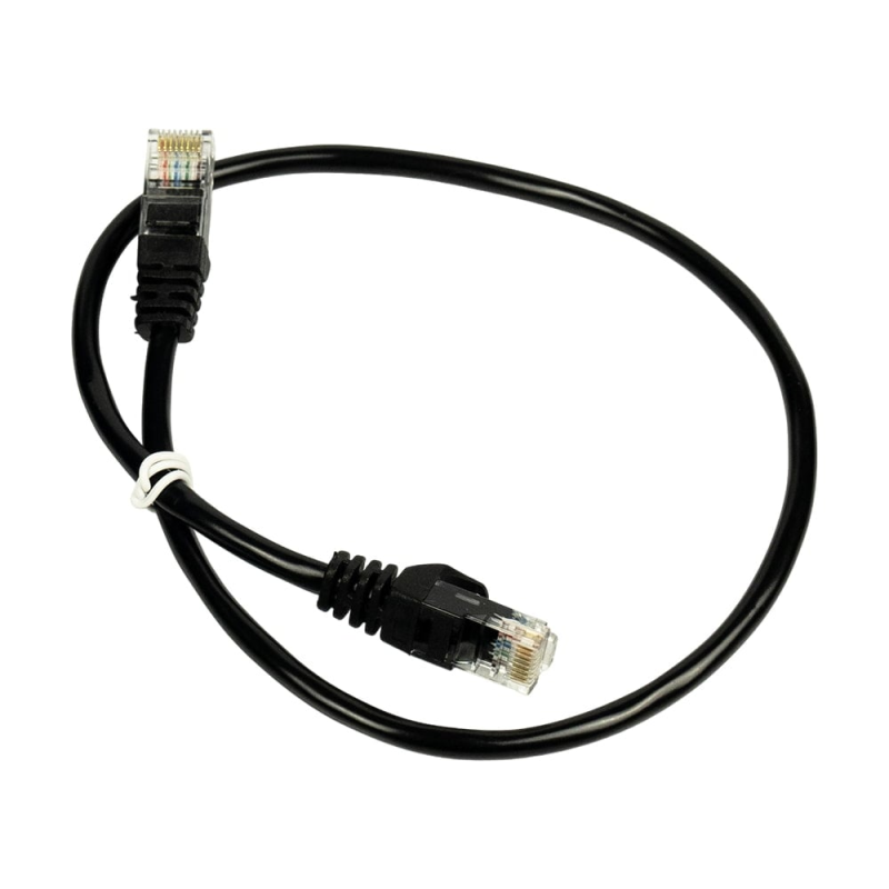 Патч-корд мережевий Trinix UTP, RJ-45, CAT.5 0.3m Black Патч-корд мережевий Trinix UTP, RJ-45, CAT.5 0.3m Black