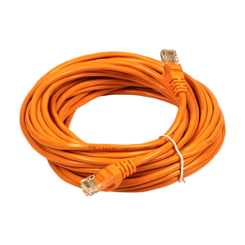 Патч-корд мережевий Trinix UTP, RJ-45, CAT.5 25m Orange Патч-корд мережевий Trinix UTP, RJ-45, CAT.5 25m Orange