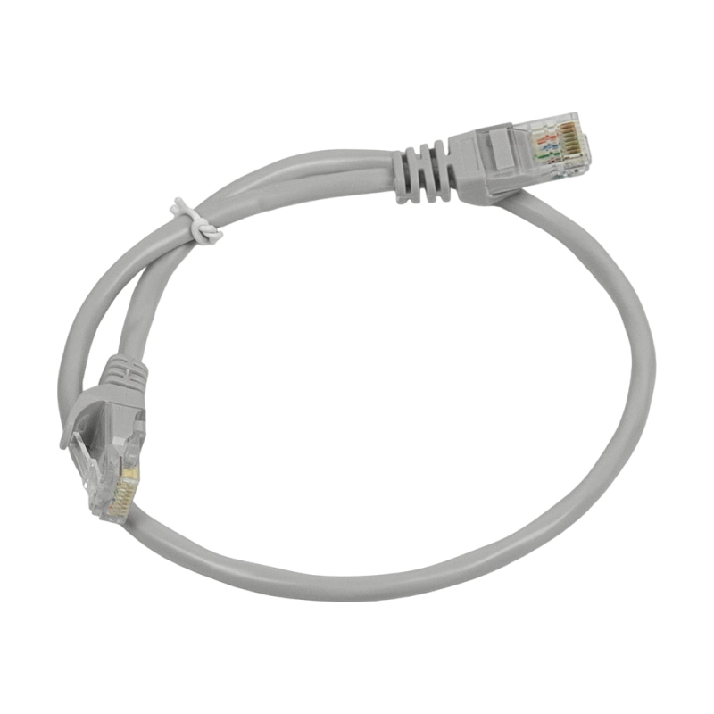 Патч-корд мережевий Trinix UTP, RJ-45, CAT.5 0.3m Gray Патч-корд мережевий Trinix UTP, RJ-45, CAT.5 0.3m Gray
