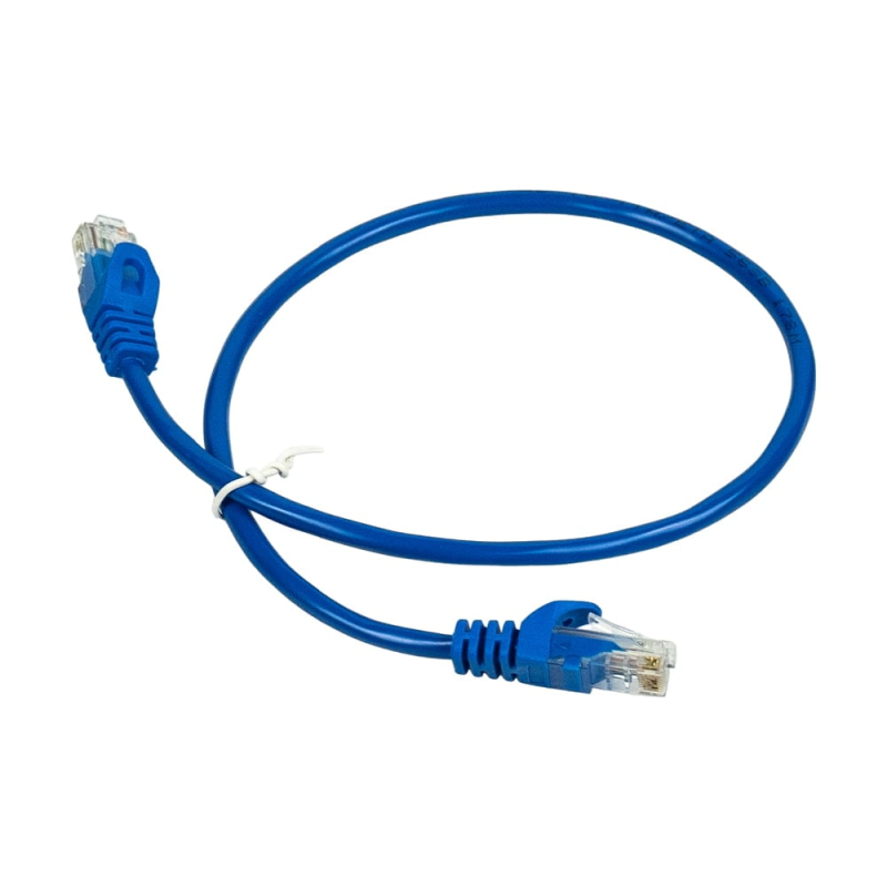 Патч-корд мережевий Trinix UTP, RJ-45, CAT.5 1m Blue Патч-корд мережевий Trinix UTP, RJ-45, CAT.5 1m Blue