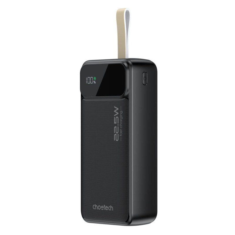 Повербанк 30000 mAh Choetech B730 Black 22.5W QC3.0 PD3.0 Повербанк 30000 mAh Choetech B730 Black 22.5W QC3.0 PD3.0
