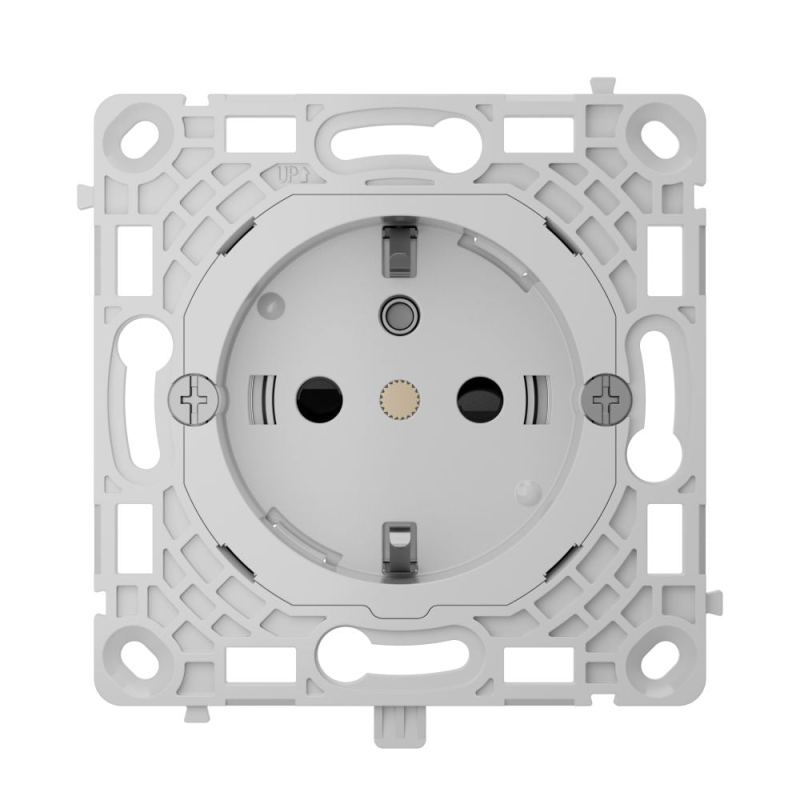 Механізм розетки Ajax OutletCore (basic) [type F] для вбудованої горизонтальної розетки Outlet (basic) [type F]